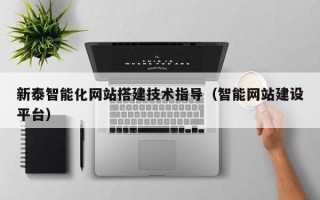 青岛新泰智能化网站搭建技术指导（智能网站建设平台）